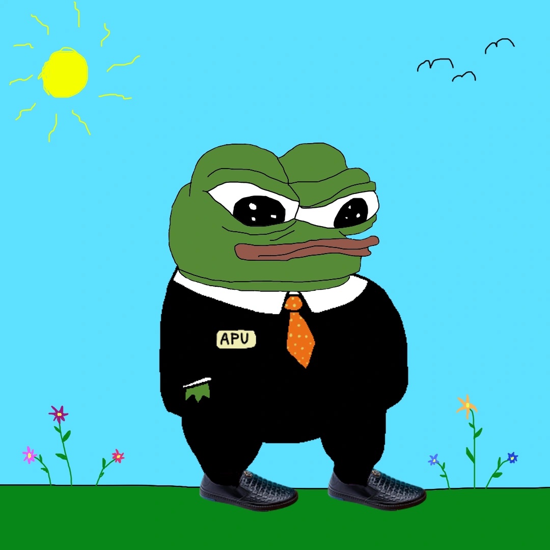 Apu Apustaja in a business suit